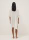 White pure cotton kaftan with lace inserts_3