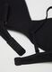 Girls' Black Stretch Cotton Bra_3
