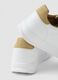 White casual trainers with beige detail_2