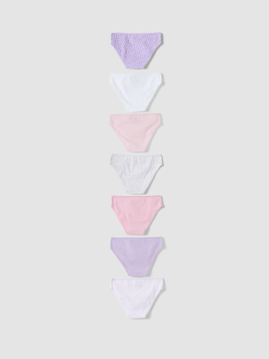 Seven-pack of multicolour organic stretch-cotton briefs_1