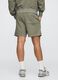 Green Shorts in Cotton and Polyester Blend Gap_2