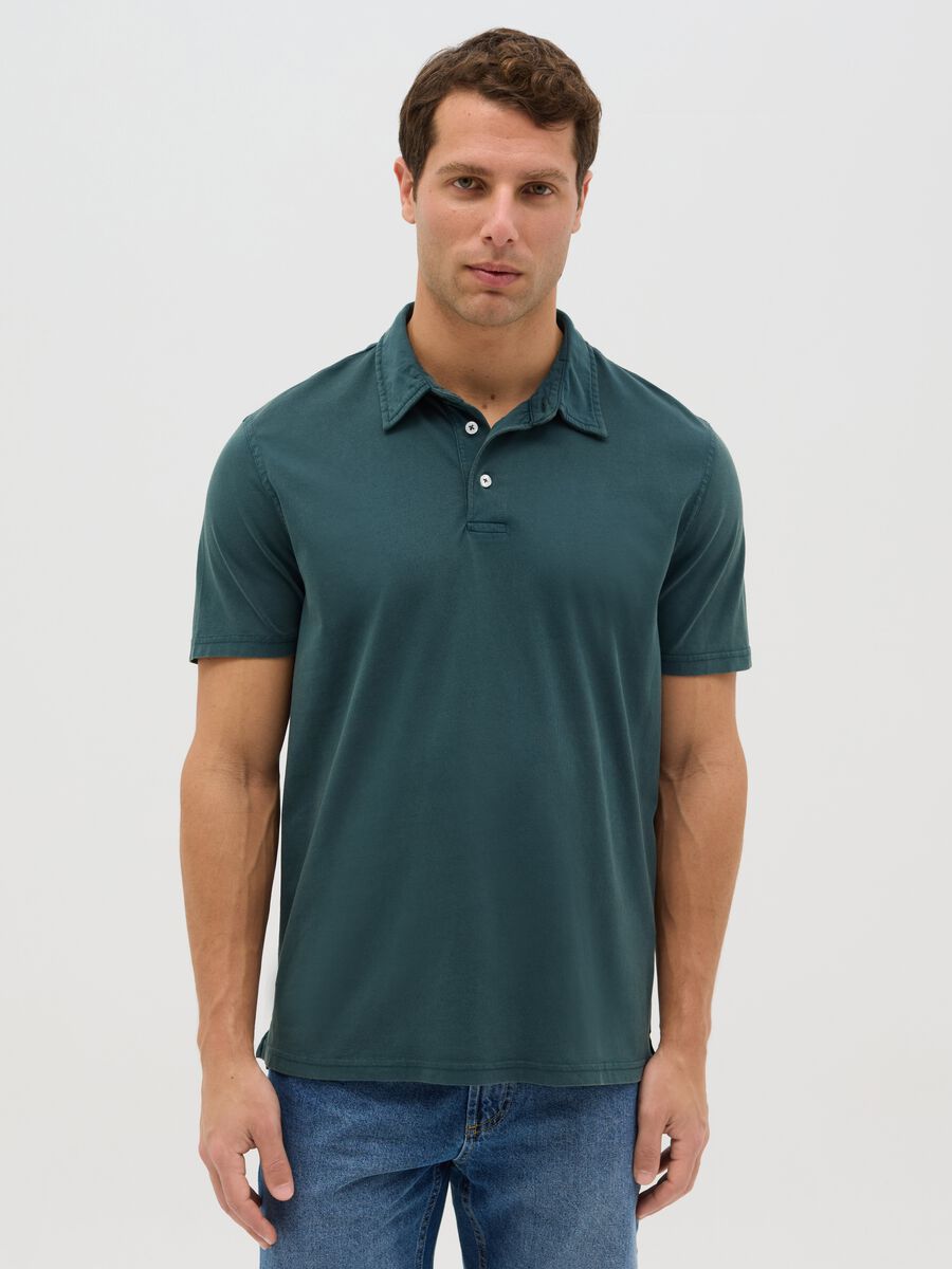 Regular-fit polo shirt in jersey_0