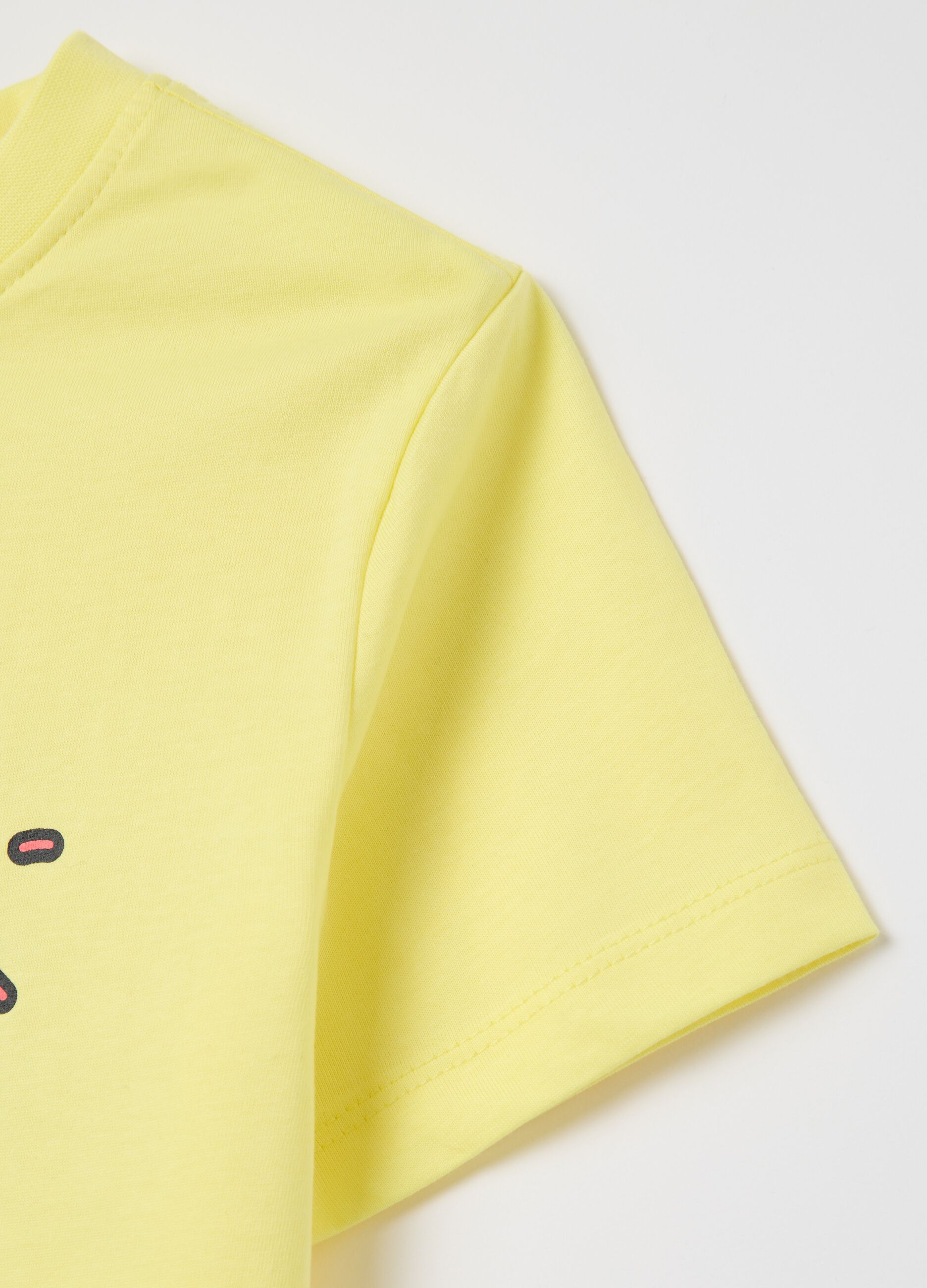 Cotton T-shirt with print