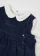 Multicolour newborn dress in pure cotton_2