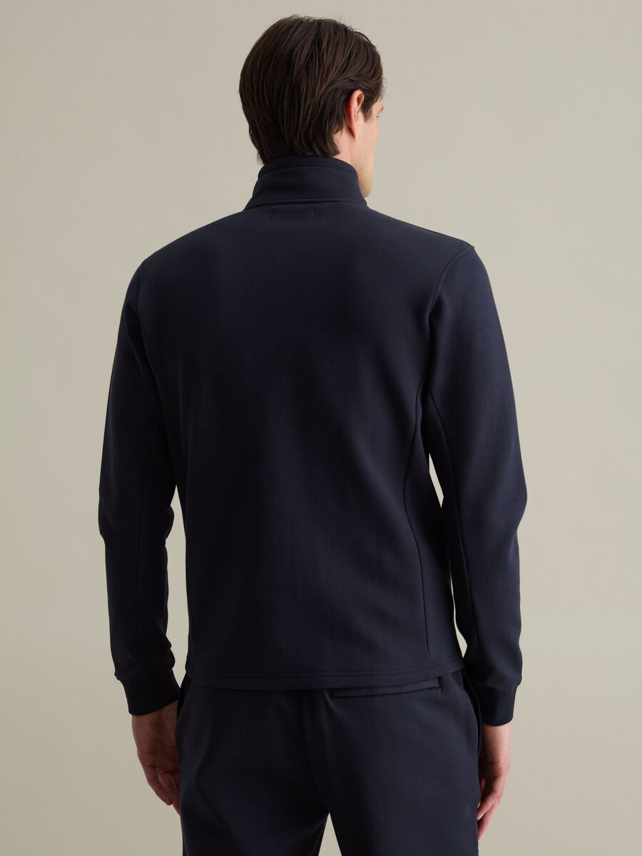 Full-zip sweatshirt in technical fabric_3