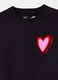 T-shirt with heart print_5
