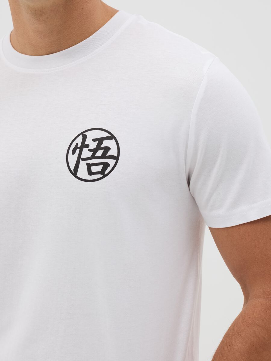 White T-shirt with Dragon Ball Z print_2