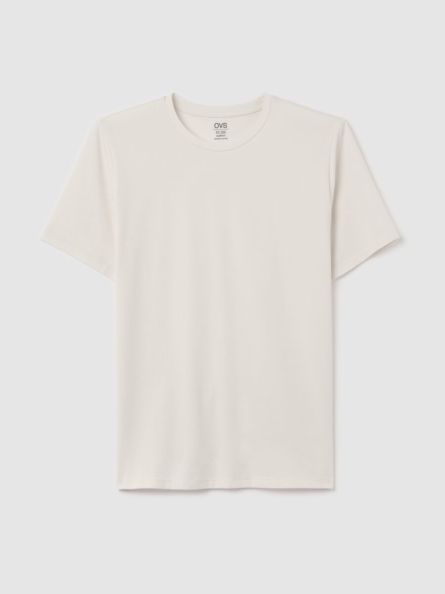 Slim-fit T-shirt in organic cotton_4