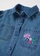 Denim shirt with floral embroidery_2