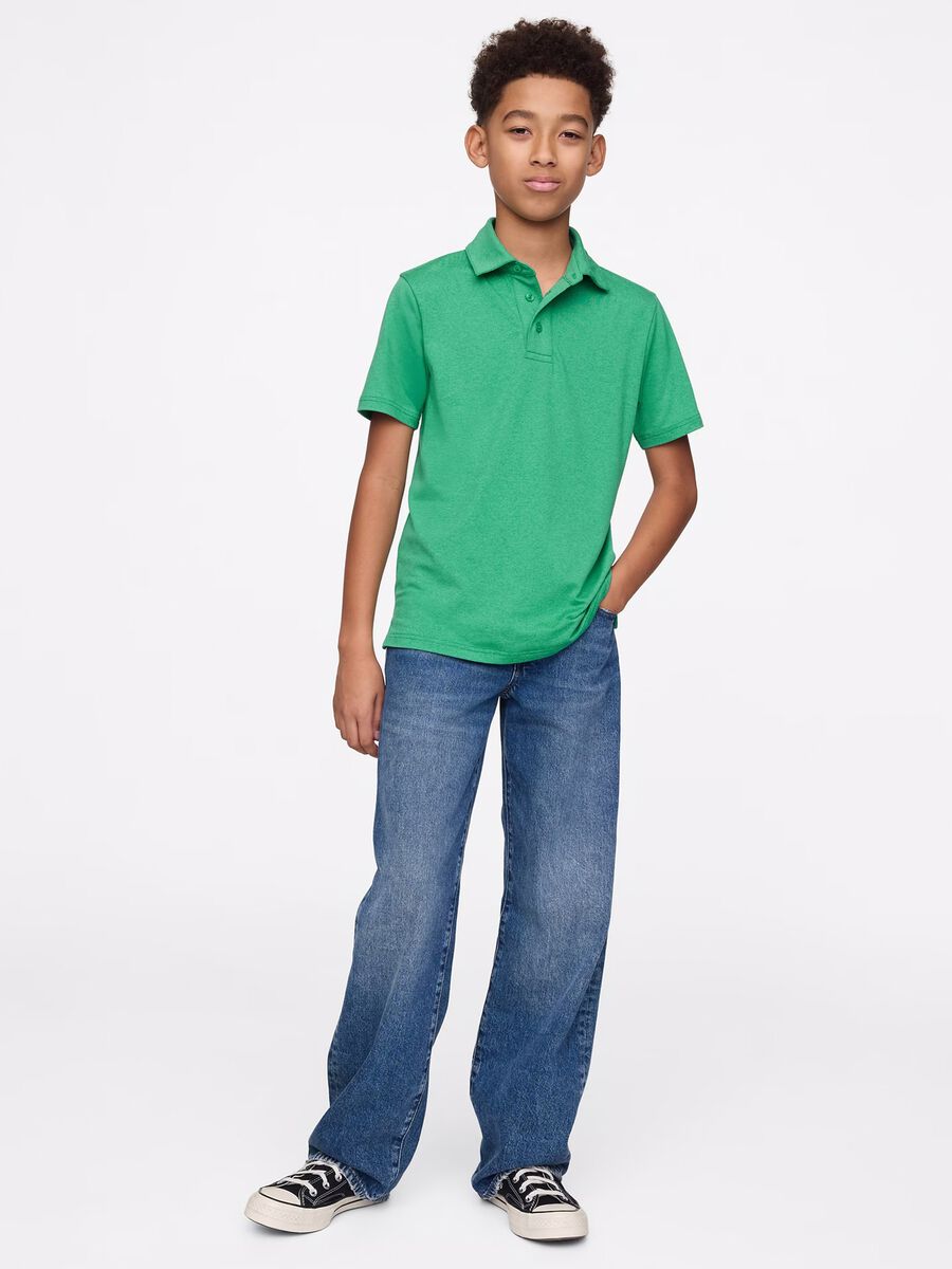 Polo in tessuto stretch_1