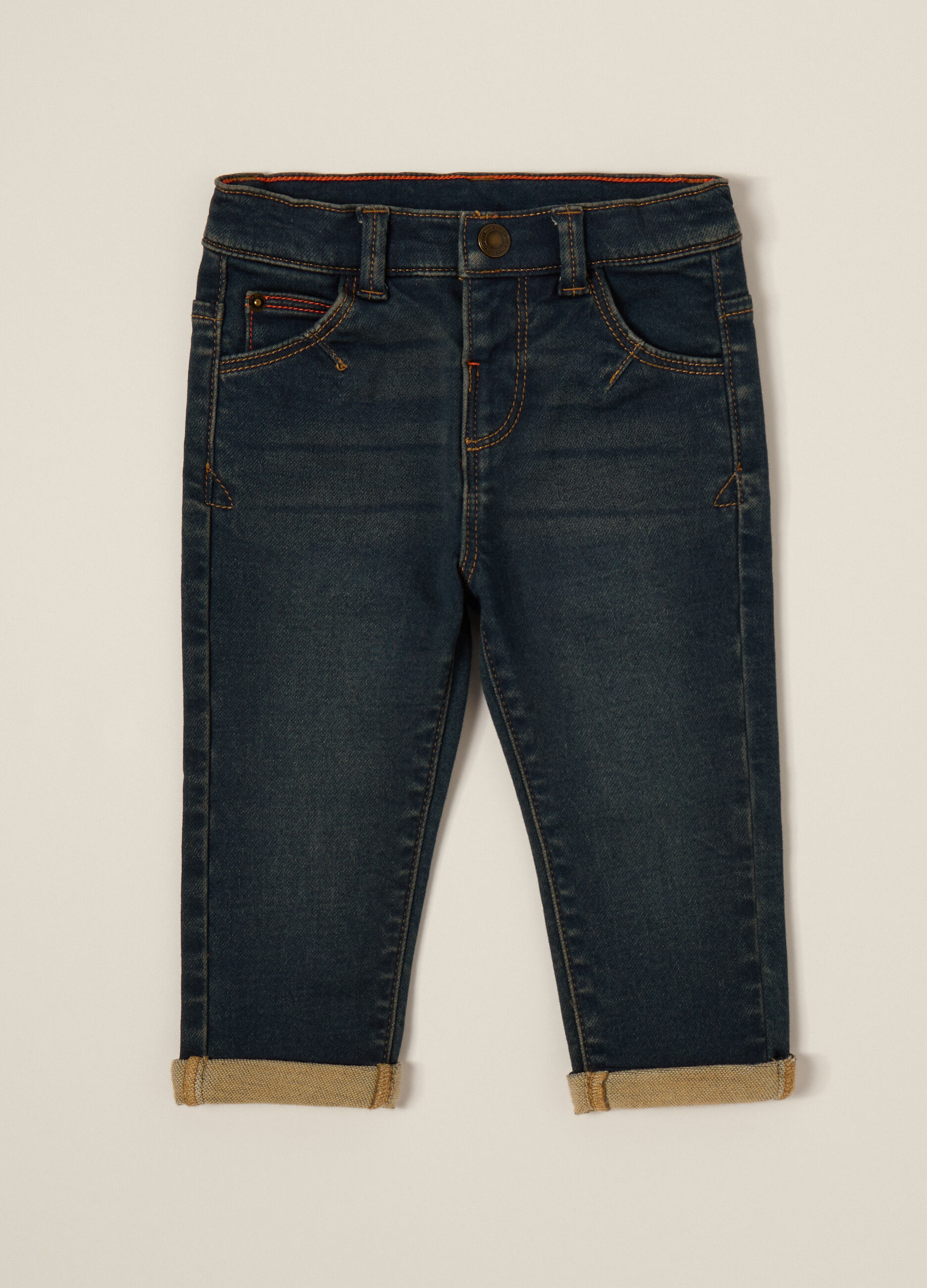 Stretch Denim Kids Trousers