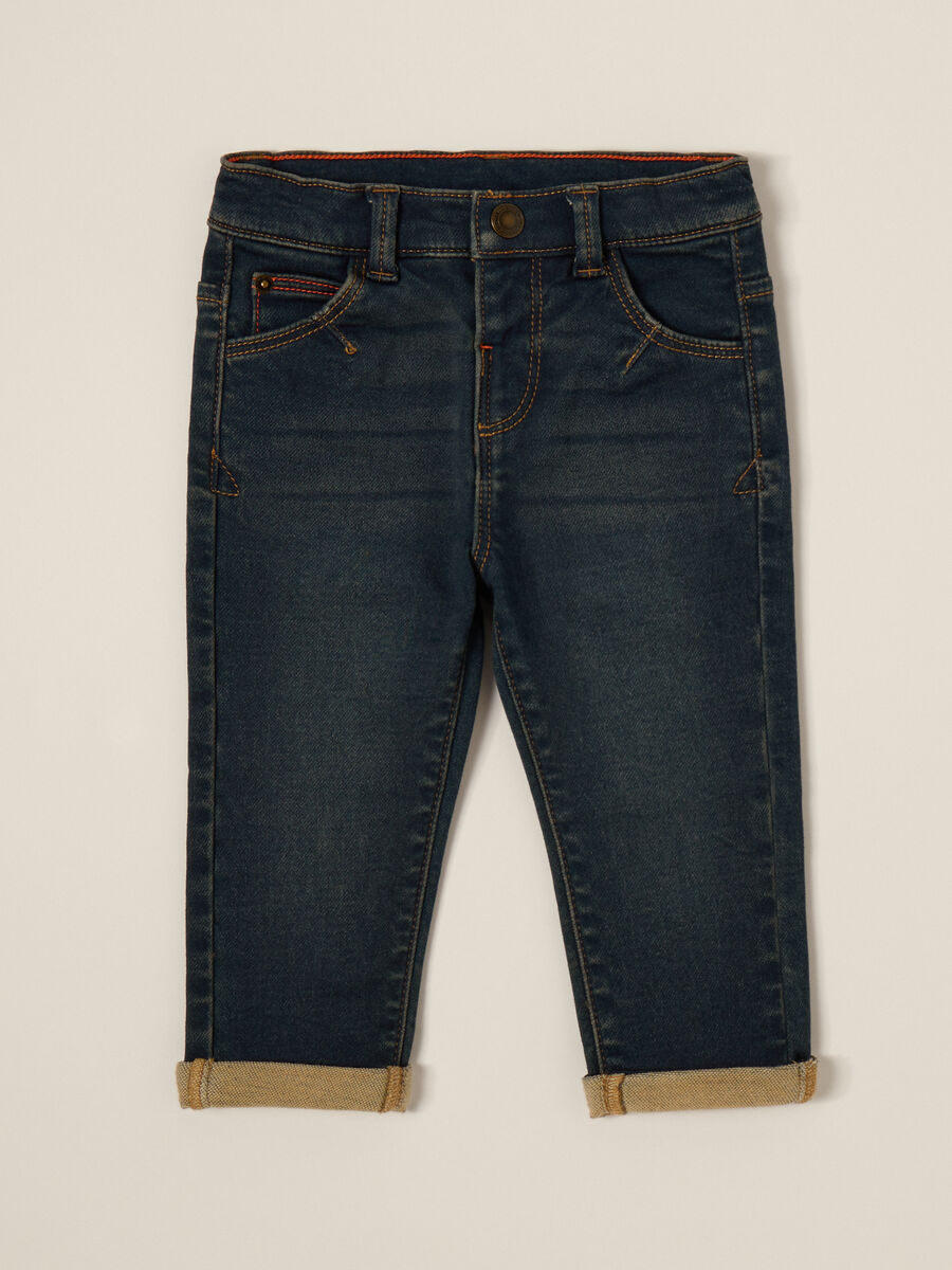 Pantaloni in denim IANA neonato_0