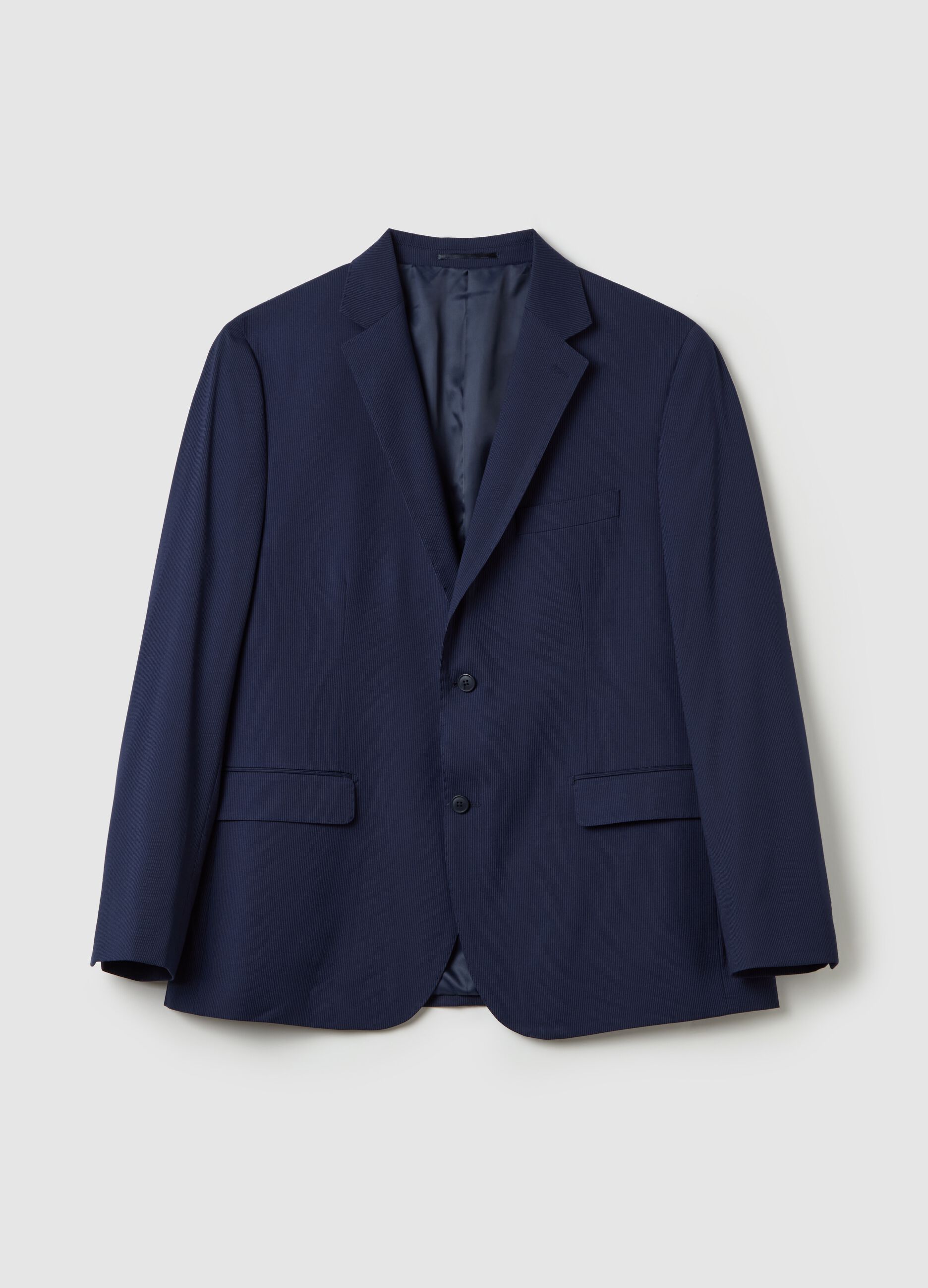 Regular-fit blazer in viscose blend