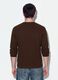 Light brown crew-neck pure cotton oversized jumper_3