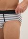 Multicolour stretch cotton fitted briefs tripack_3