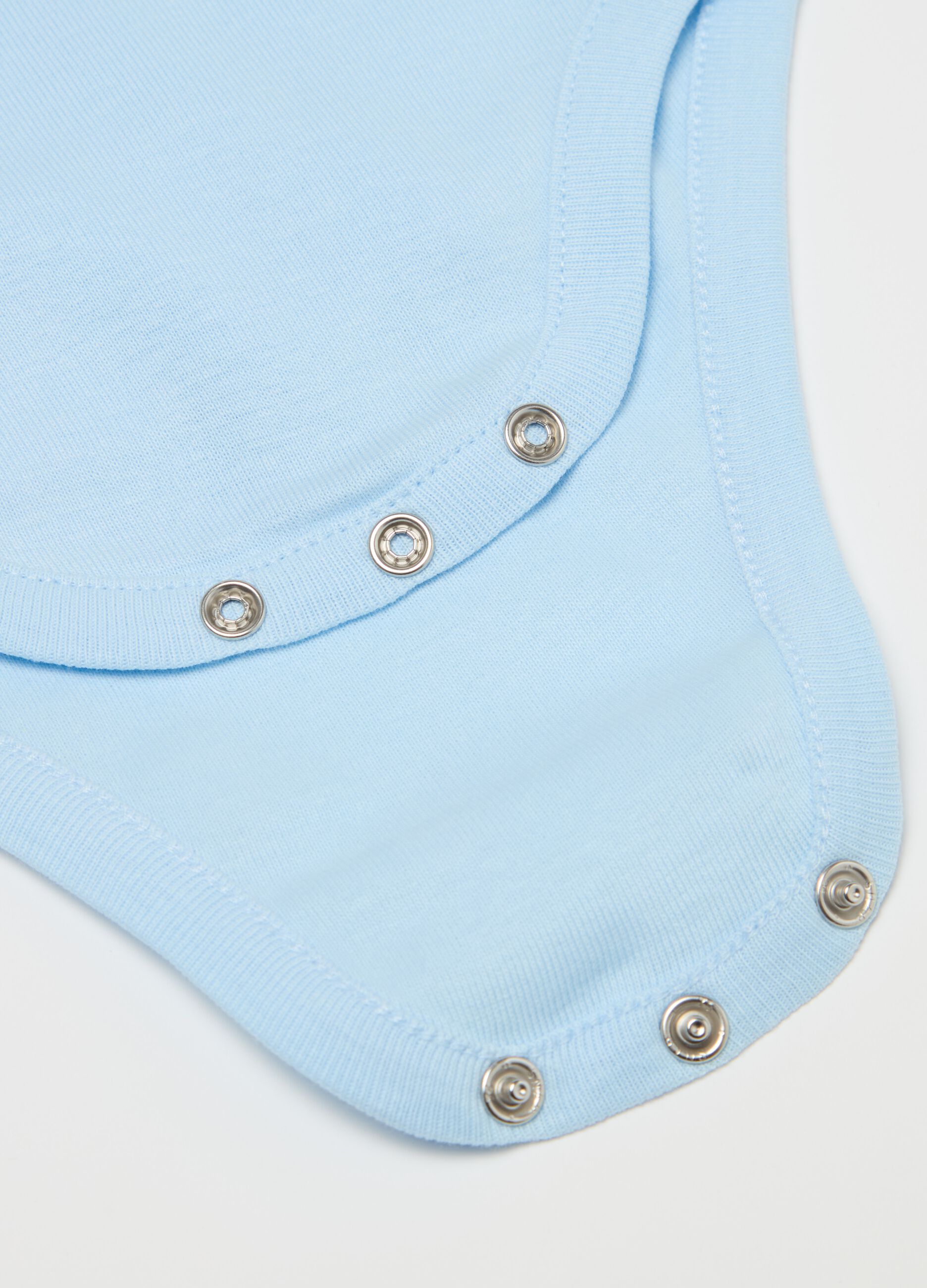 Two-pack short-sleeved bodysuits with Lucky and Rolly print