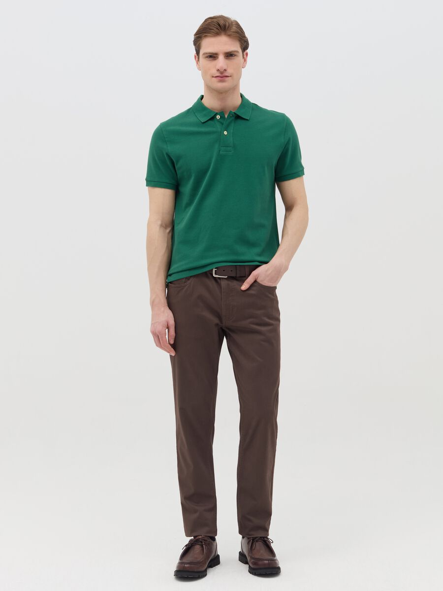 Organic cotton regular-fit polo shirt_1
