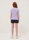 Shorts denim neri in misto cotone elasticizzato da ragazza slim fit_1