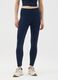 Skinny blue stretch cotton leggings_1