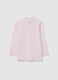 Girls' regular fit pink pure cotton t-shirt_1