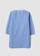 Blue gingham Paw Patrol embroidered nursery apron_1