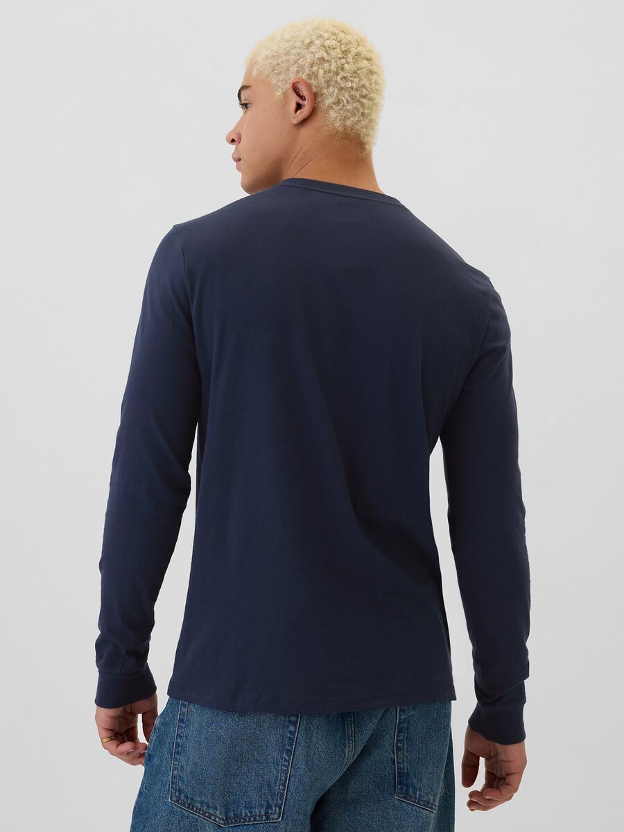 Long-sleeved T-shirt in cotton_2
