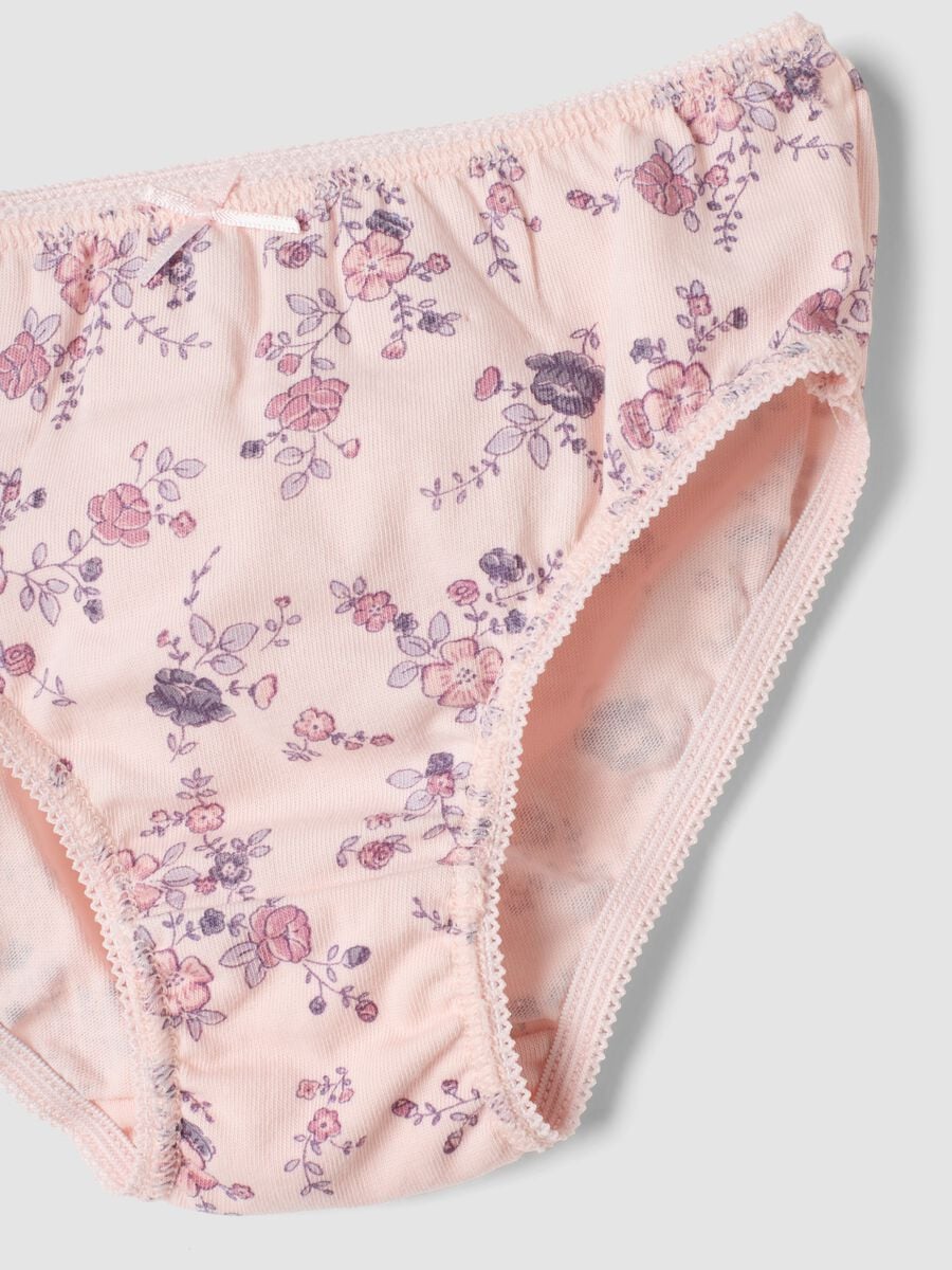 Pack of seven multicolour briefs in pure organic cotton_2