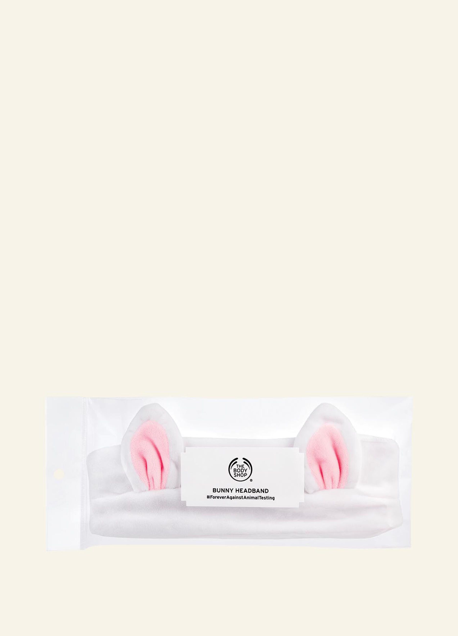 The Body Shop bunny headband