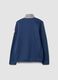 Heavyweight blue and light grey half-zip jacket_2