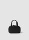Black toiletry bag with double zip and handles_1