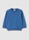 Blue pure cotton children's jumper_0