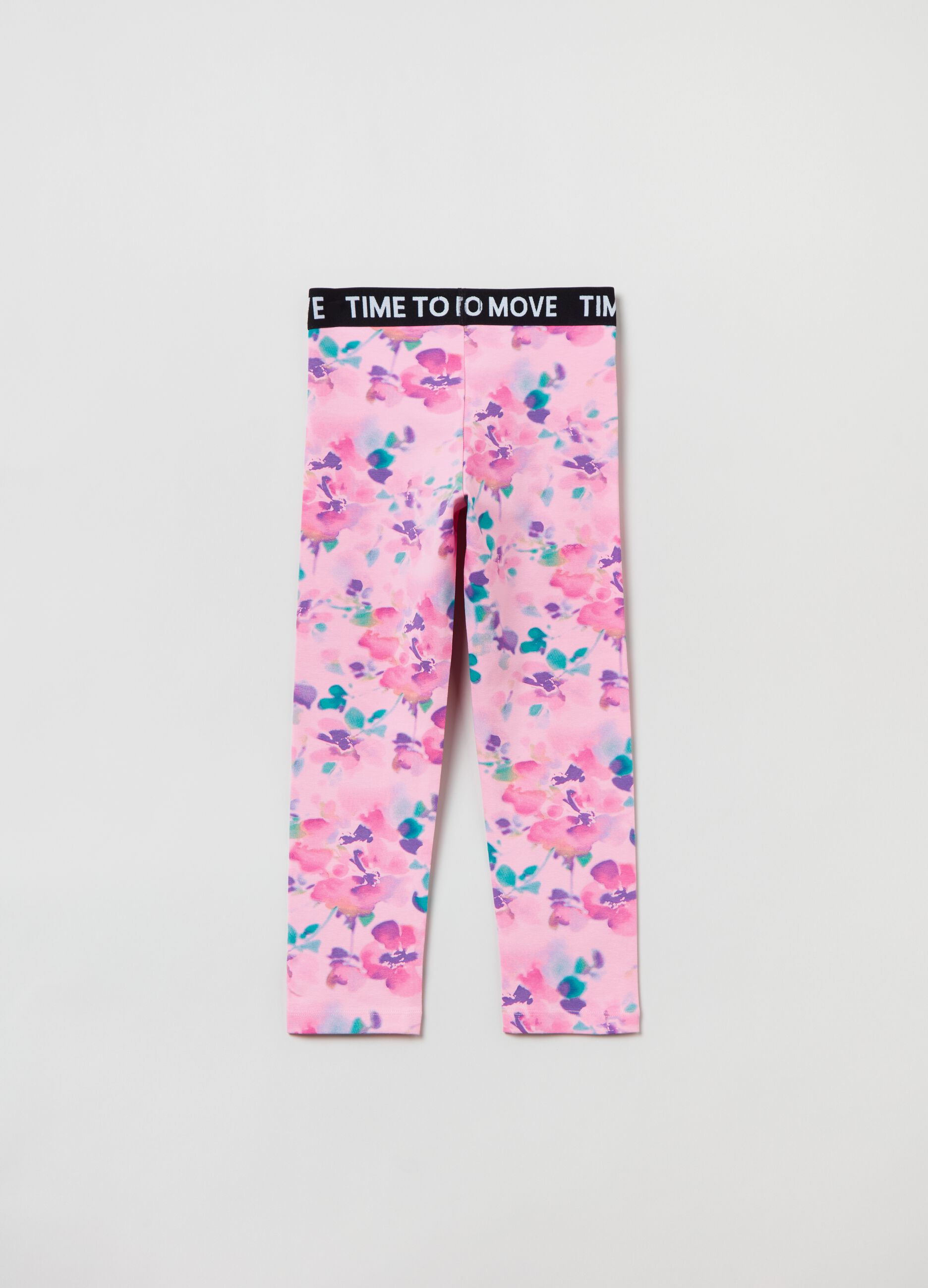 Leggings a tre quarti con stampa_1