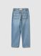 Blue pure cotton boys' jeans with regular fit_4