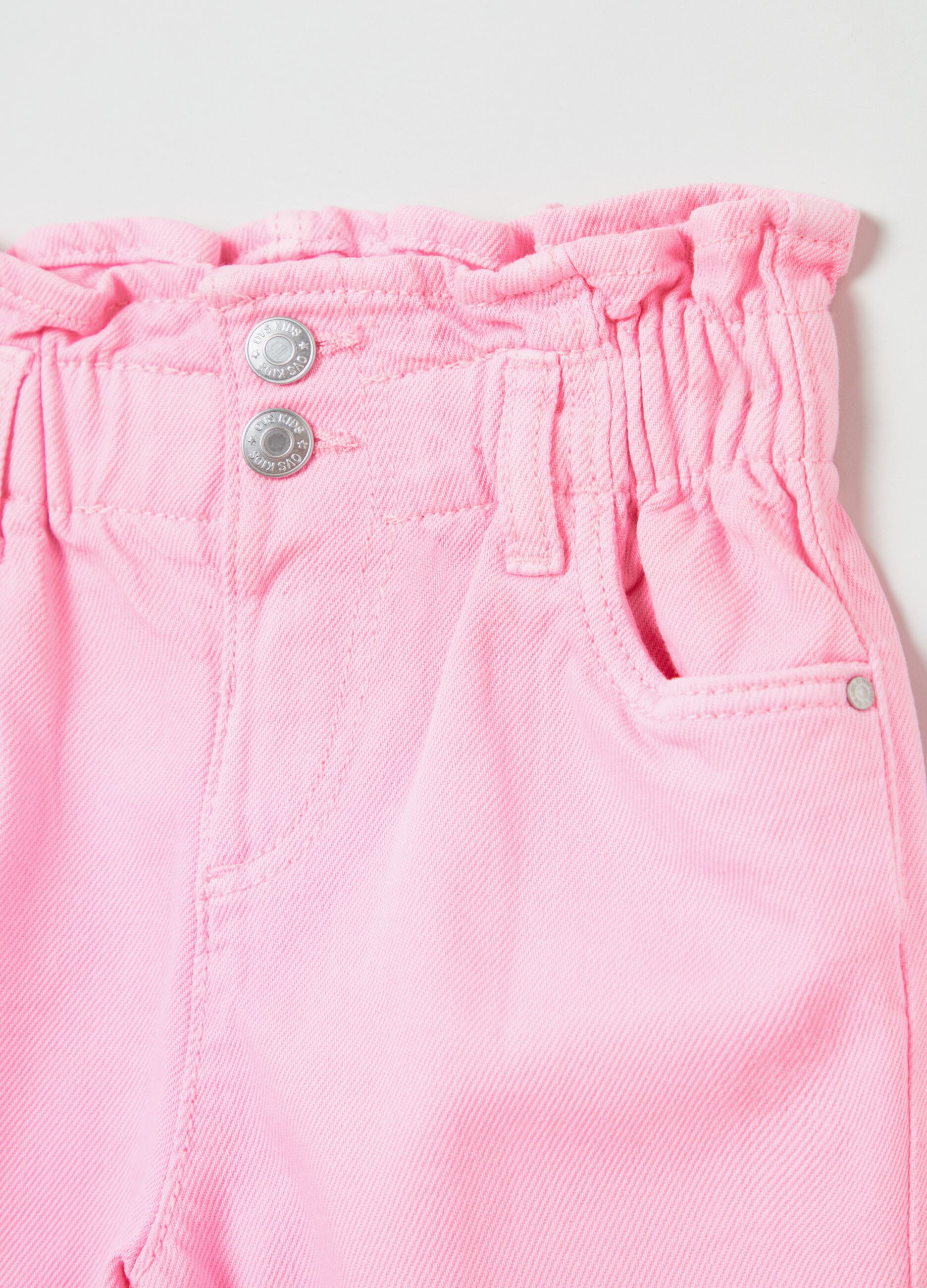 Shorts paper bag con tasche_2