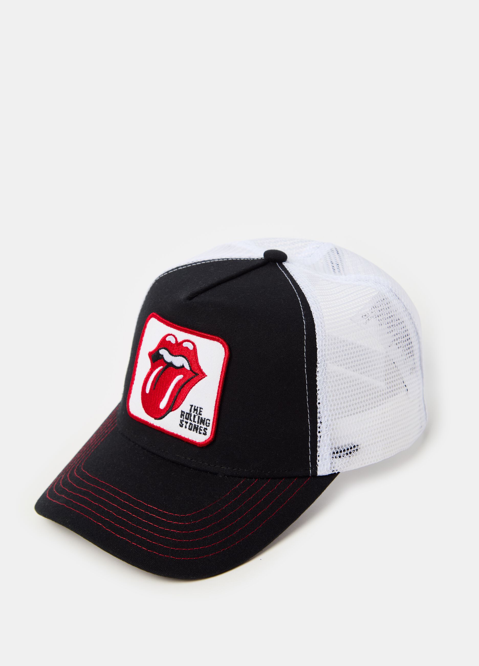 Cappello da baseball in mesh Rolling Stones