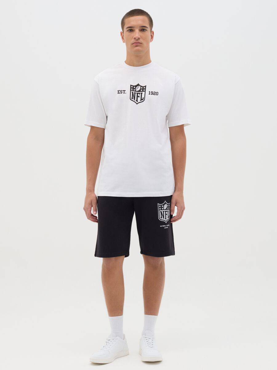 NFL White Cotton T-shirt_1