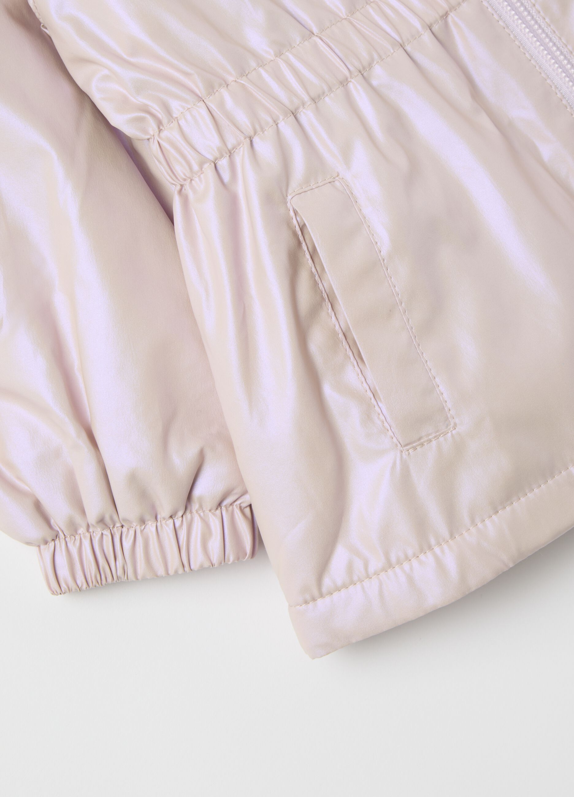 Girls' Pink Regular Fit Jacket