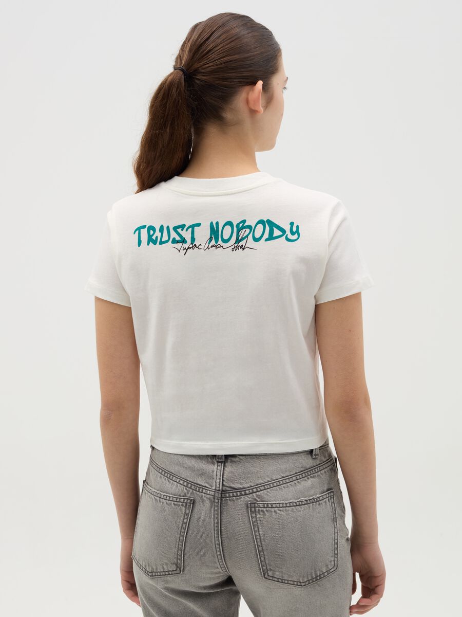 T-shirt with Tupac print_2
