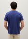 Blue pure cotton T-shirt_3