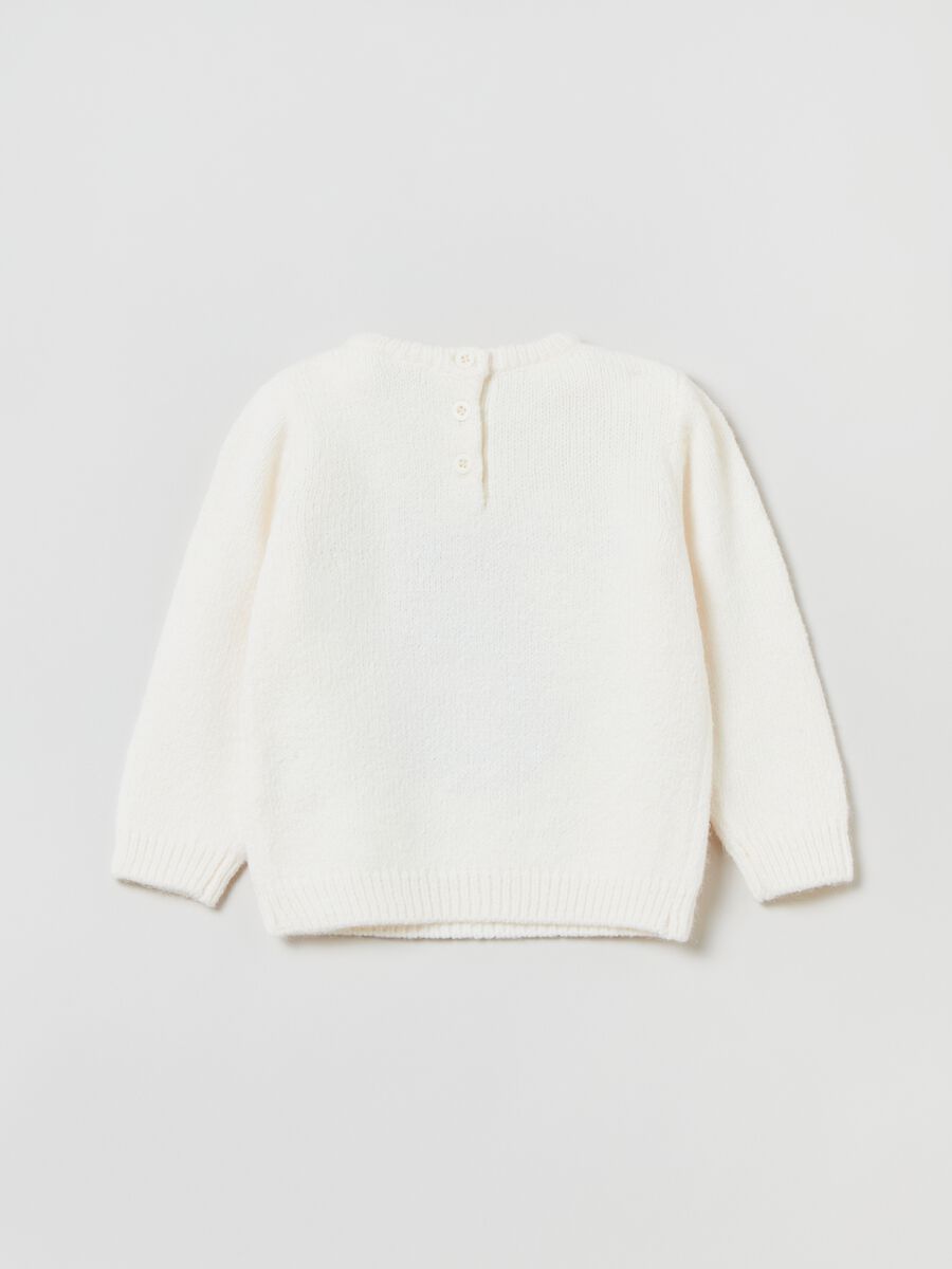 Pullover con disegno Minnie jacquard_1