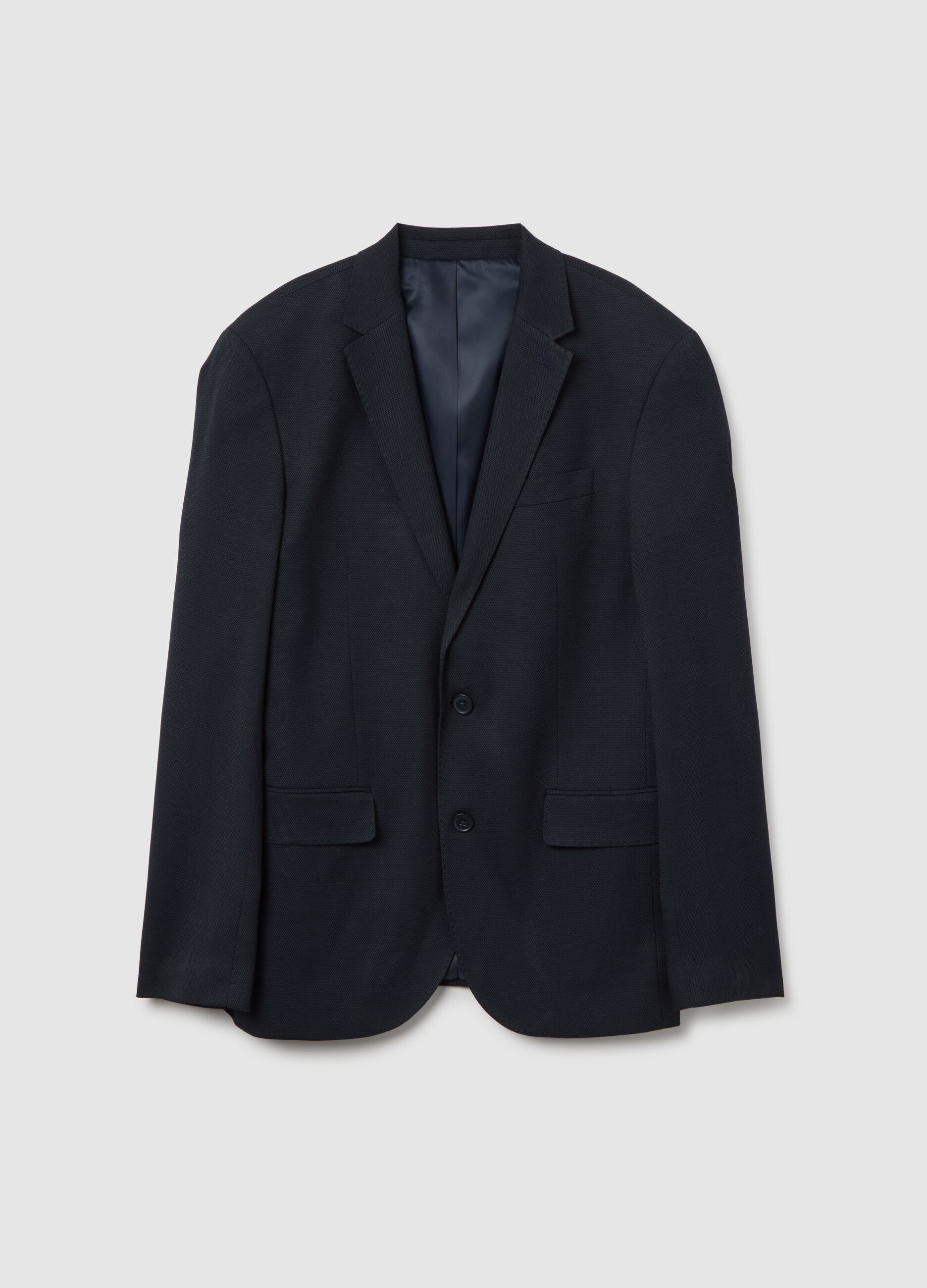 Slim fit blue blazer