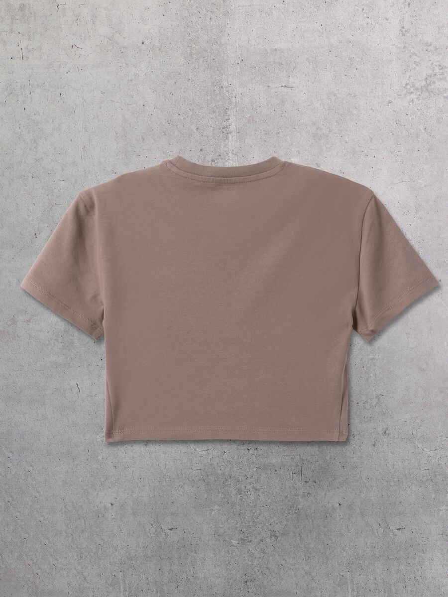 Crop T-shirt Mocha_6