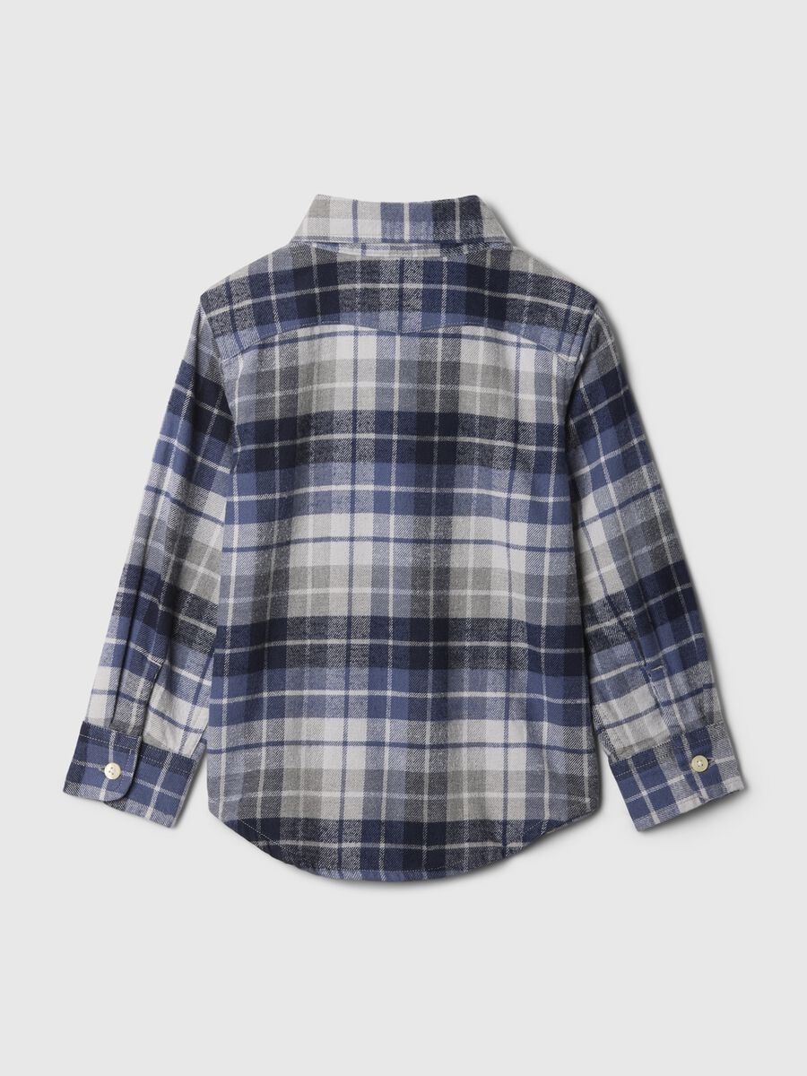Camicia in flanella con fantasia check_1