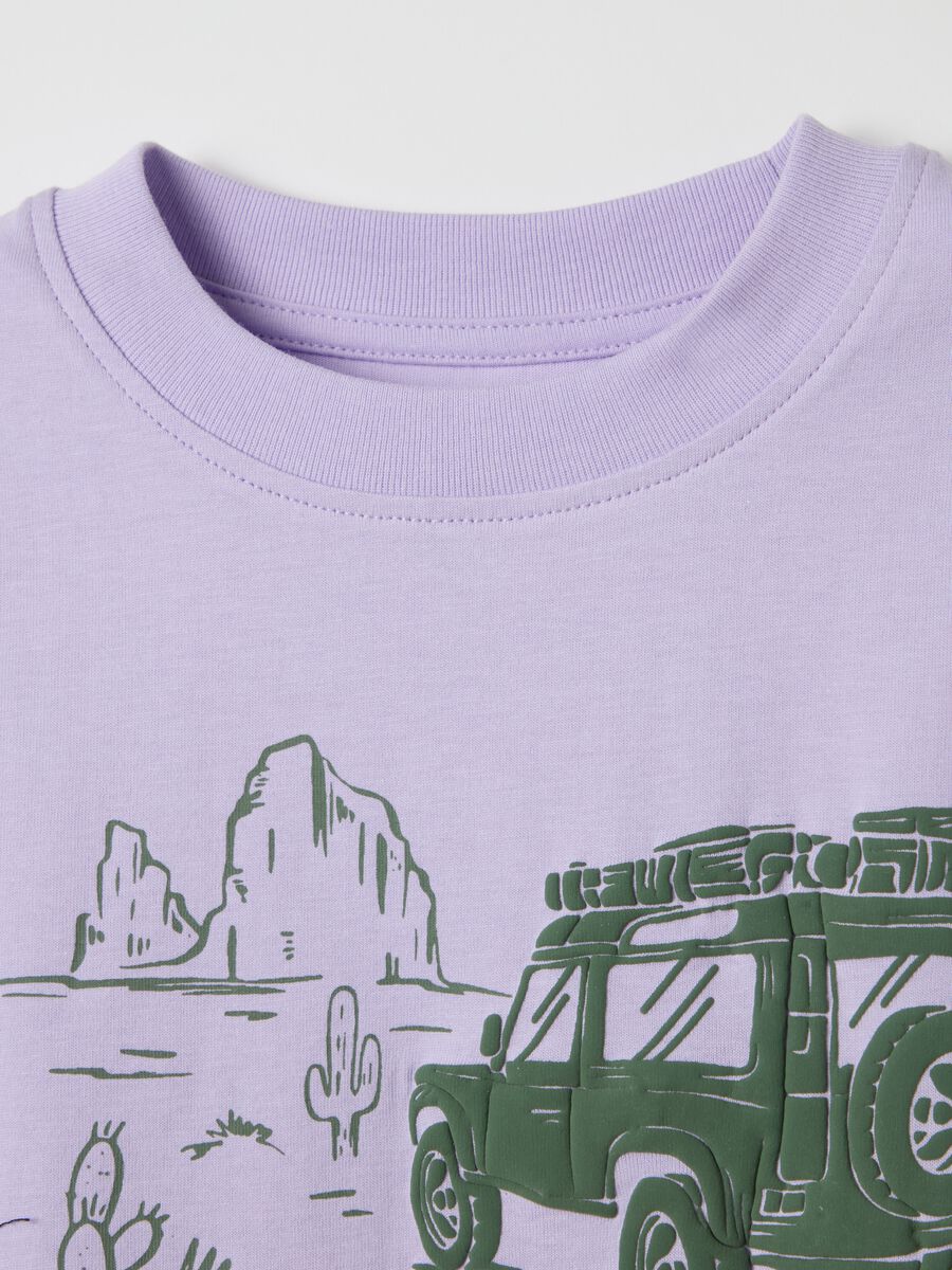 Cotton T-shirt with print_2
