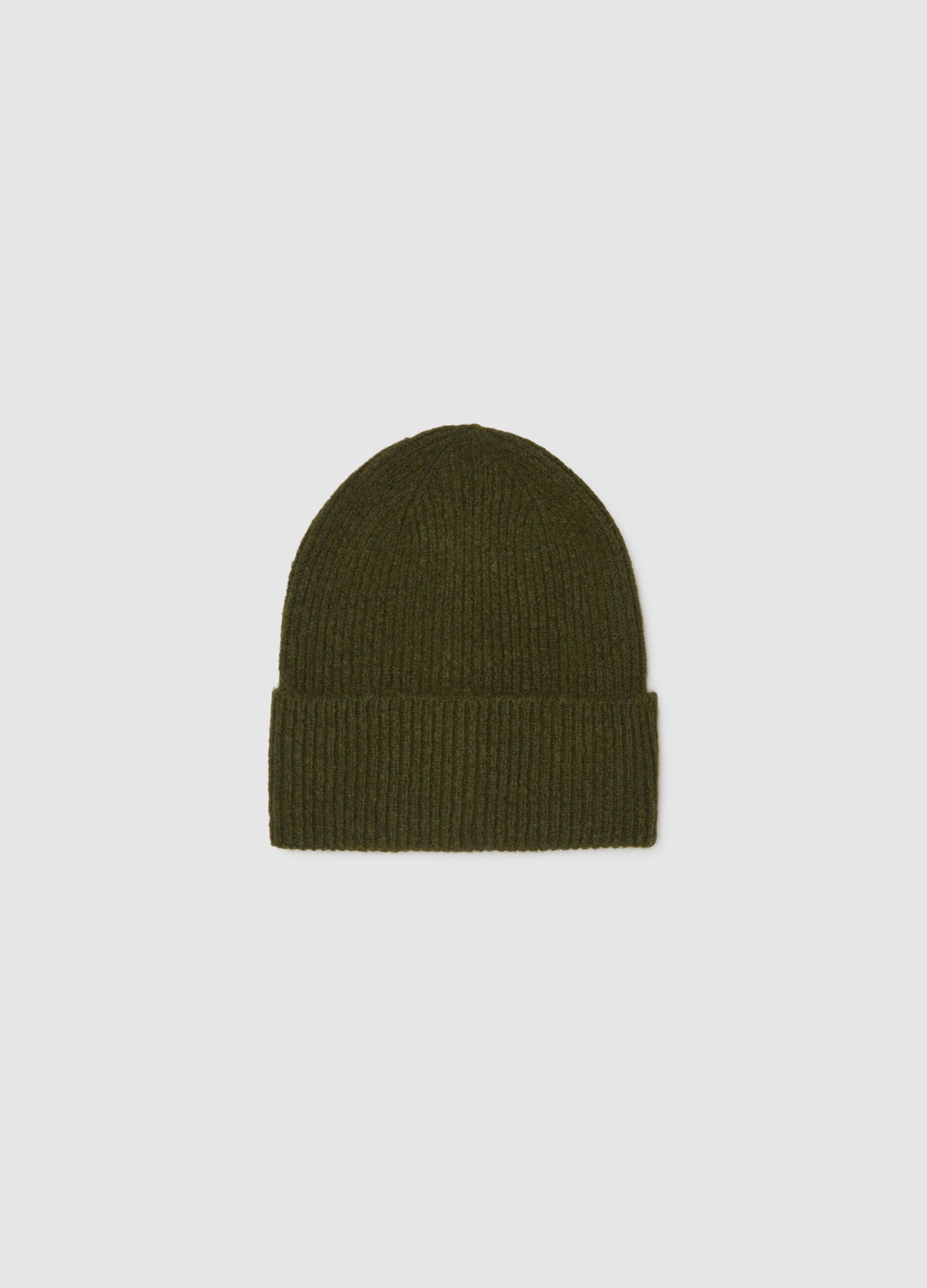 Green Stretch Fabric Cap