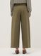 Green stretch cotton regular fit chino trousers_2
