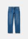Regular fit jeans with discolouring_4