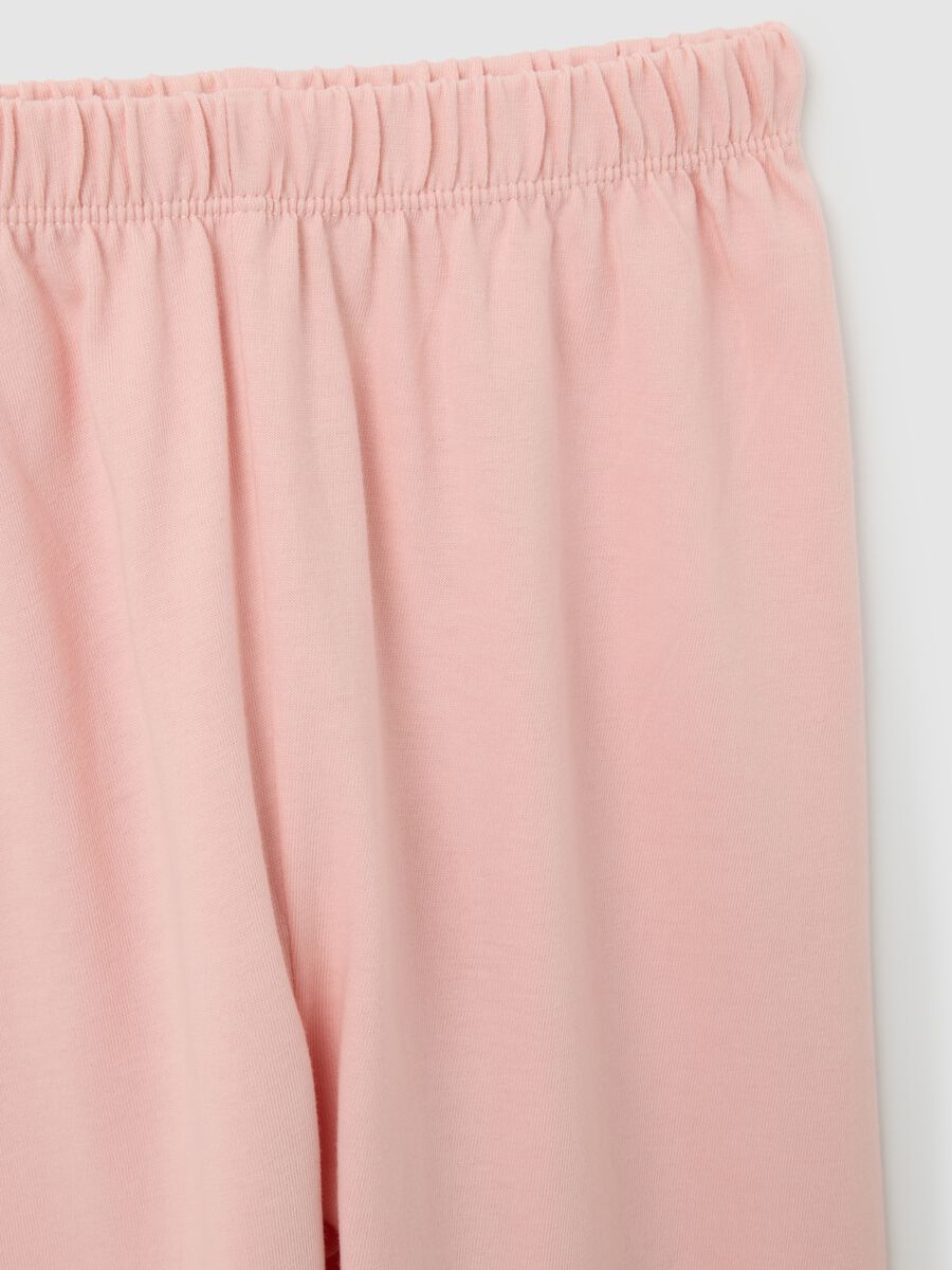 Pigiama da bambina in puro cotone multicolor regular fit_3