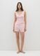 Women's Pink Cotton Vest and Shorts Pyjama Set_0
