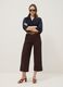 Blue long-sleeve viscose-blend blouse, regular fit_1
